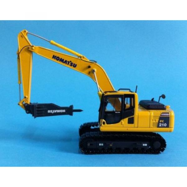 UH Universal Hobbies 1:50 Komatsu PC210 Tractor Hammer Drill #1 image