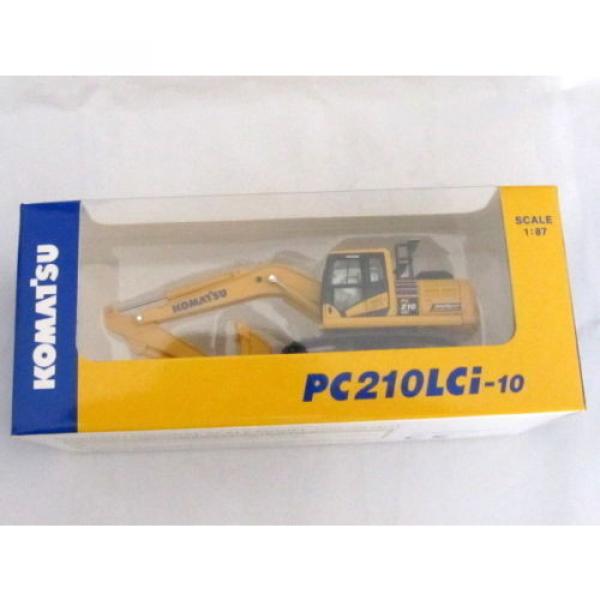 Komatsu Official 1/87 PC210LCi-10 Excavator, D61PXi-23 diecast Shareholder LTD #4 image