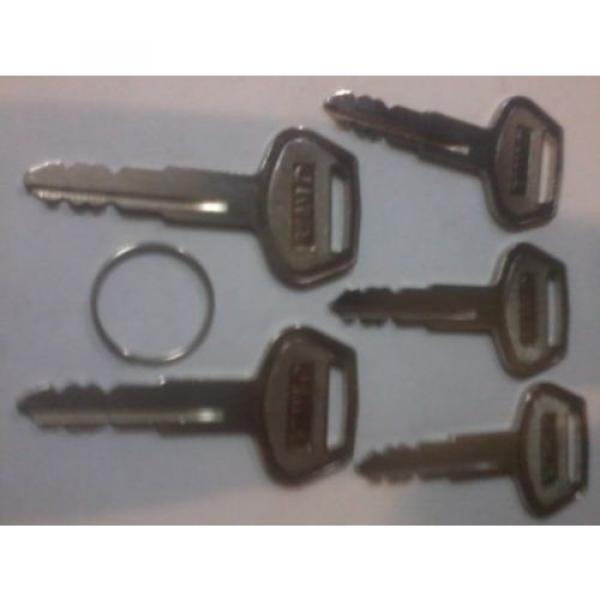 5X FIVE 787 Komatsu Key&#039;s for  Plant Equipment Heavy Duty fast dispatch get them #12 image