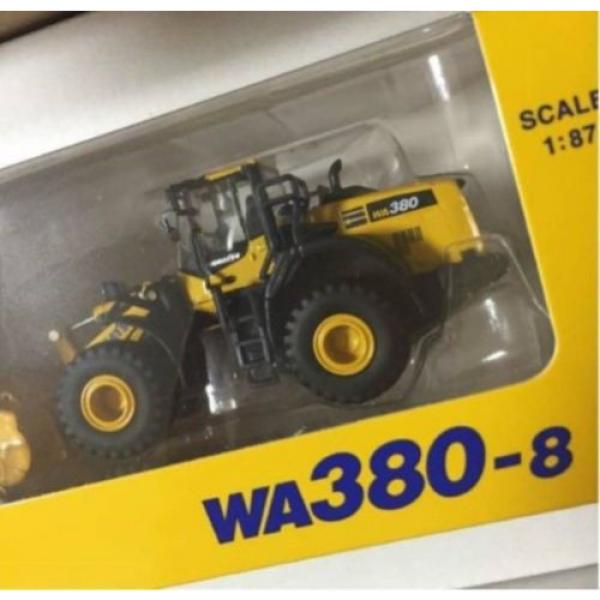 NEW 1/87 Komatsu Official WA380-8 Wheel Loader diecast model from Japan F/S rare #4 image