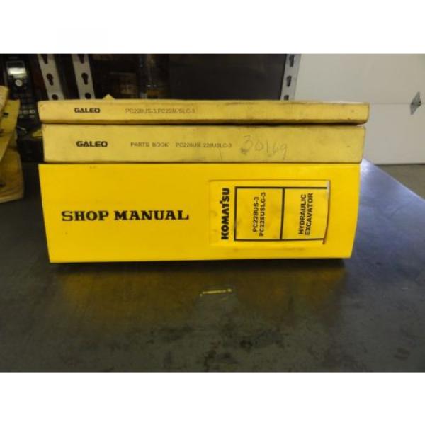 Komatsu PC228US-3  PC228USLC-3 Hydraulic Excavator Shop Manual #1 image