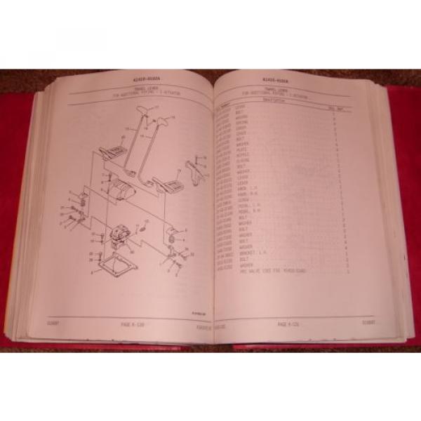 1998 Komatsu PC200LC Hydraulic Excavator Parts Book #4 image