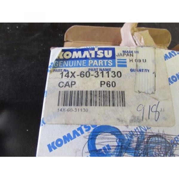 NEW KOMATSU LOCKING CAP 14X-60-31130 #3 image