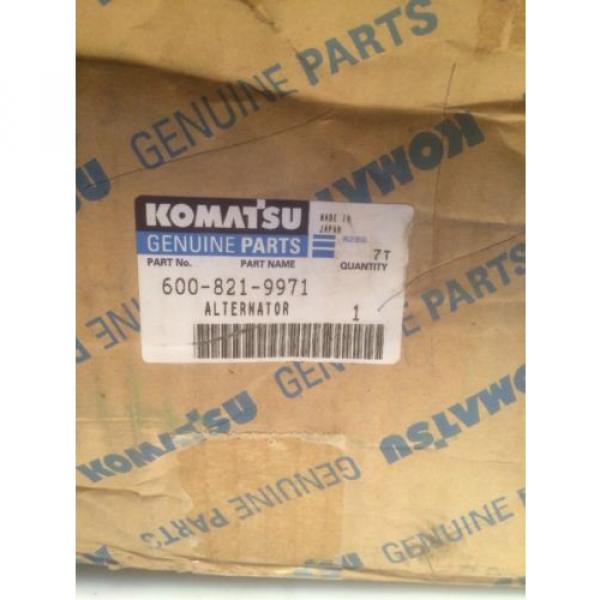 Komatsu Lichtmaschine 600-821-9971 #4 image