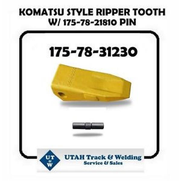 (1) 175-78-31230 KOMATSU STYLE RIPPER TOOTH W/ 175-78-21810 PIN #1 image