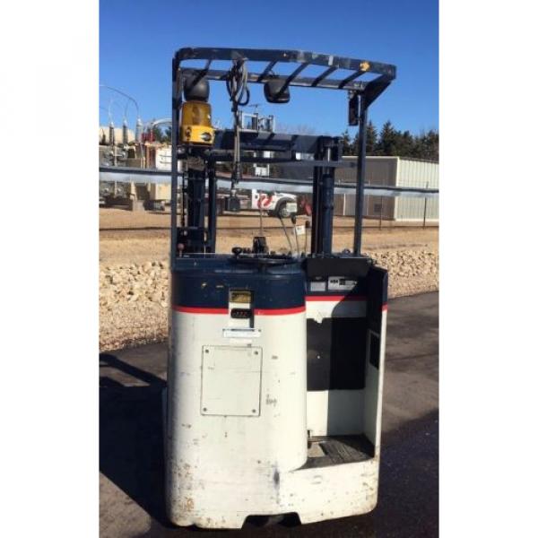 1998 Komatsu 3000lb Electric Reach Mast Forklift #2 image