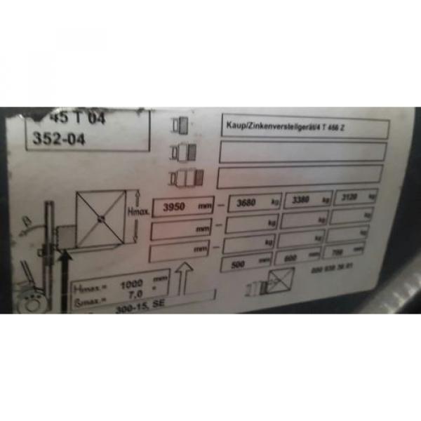 Linde Gabelstapler H 45 T Bj. 2003 mit Zinkenverstellgerät UVV NEU MwSt. Ausweis #8 image