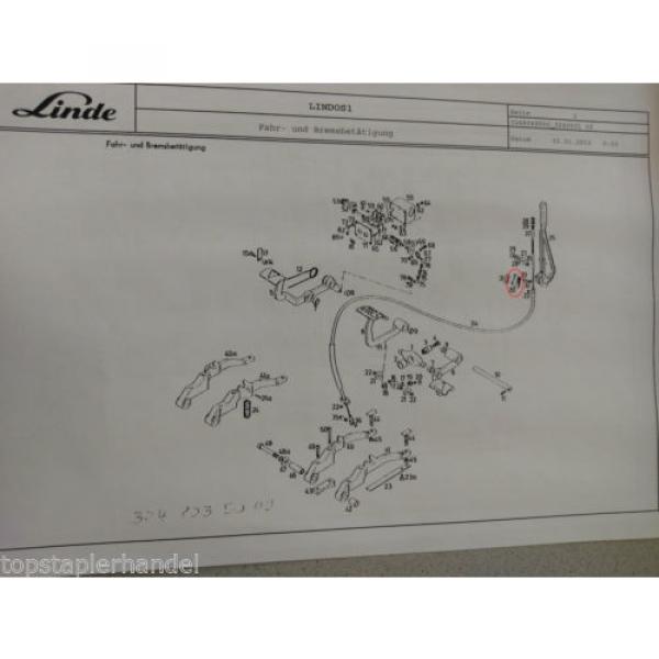 Micro interruptor Linde 0009733012 E12/15/20/25 L10/12 BR 035,141,324,325, #4 image