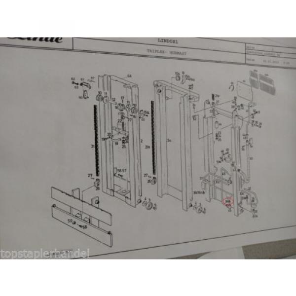 Soupape Surpression Flux Linde No. 0009442329 pour presque tous les Types #8 image