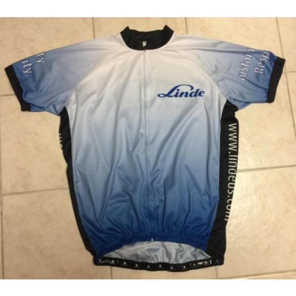 Linde Gas Womens XXL quality cycling BIKE jersey bicycle GC! #1 image