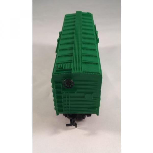 Life-like Ho Model Linde Train Green Box Car Pre Owned #4 image