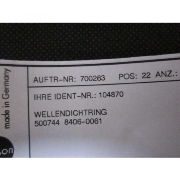 LINDE 104870 SEALING SHAFT FOR PV2662/25 #4 image