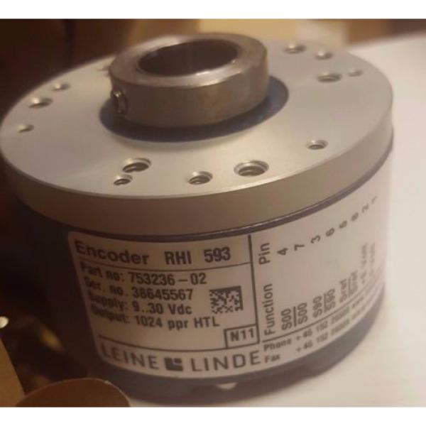 Leine &amp; Linde Encoder RHI 593 753236-02 9..30Vdc 1024 ppr HTL #3 image