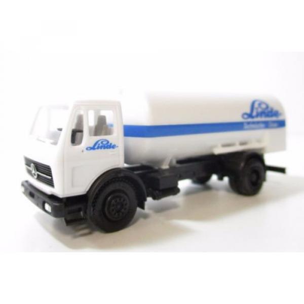 Spur HO Herpa 806050 MB LKW Tankwagen &#034;Linde&#034; (3573) #1 image