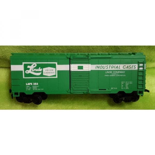 Life Like HO Scale 8475 40&#039; Box Car Linde Union Carbide Car - Boxed #5 image