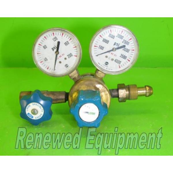 US Gauge BU-2581-AQ Gauge Set with Linde Regulator #10 #1 image