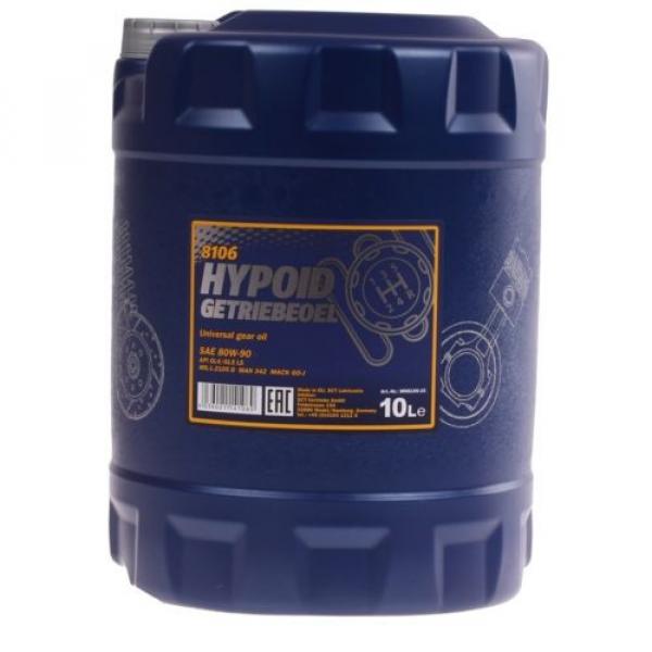 MANNOL 80W-90 Hypoid Getriebeöl 10 Liter Universal Synthetic Getriebe Öl #1 image