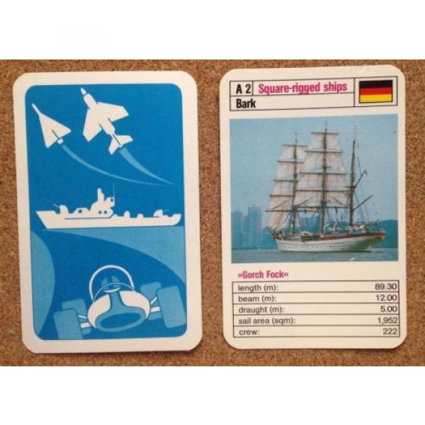 TOP TRUMPS Single Card SAILING SHIPS - Various #18 image