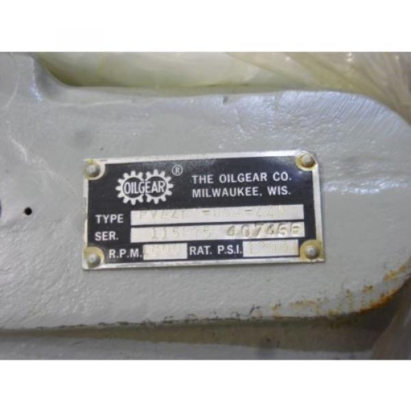 RX-1726, REMANUFACTURED OILGEAR CO. PVAZKM-054-ZZN HYDRAULIC PUMP #7 image