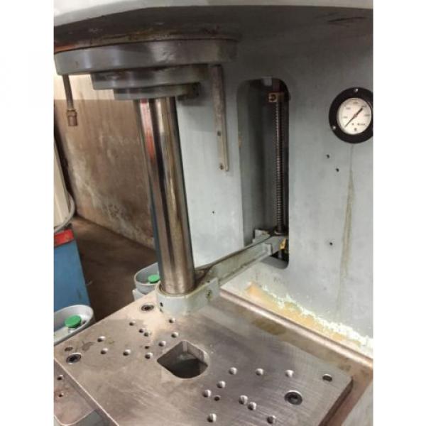 1973 Denison 10-Ton Hydraulic Press, model T100M, WARRANTY #6 image