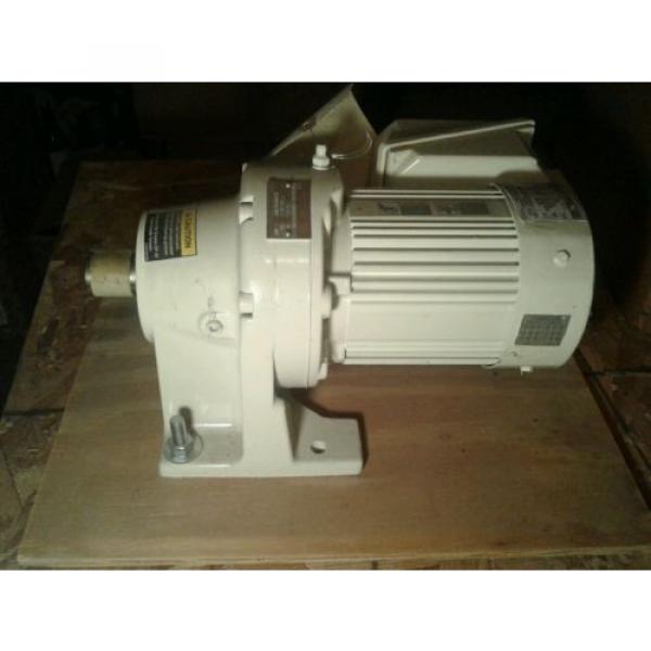 Origin Sumitomo Gear Motor CNHMS-02-6095-YC51 1/4HP 230/460V 1730RPM Electric Motor #3 image