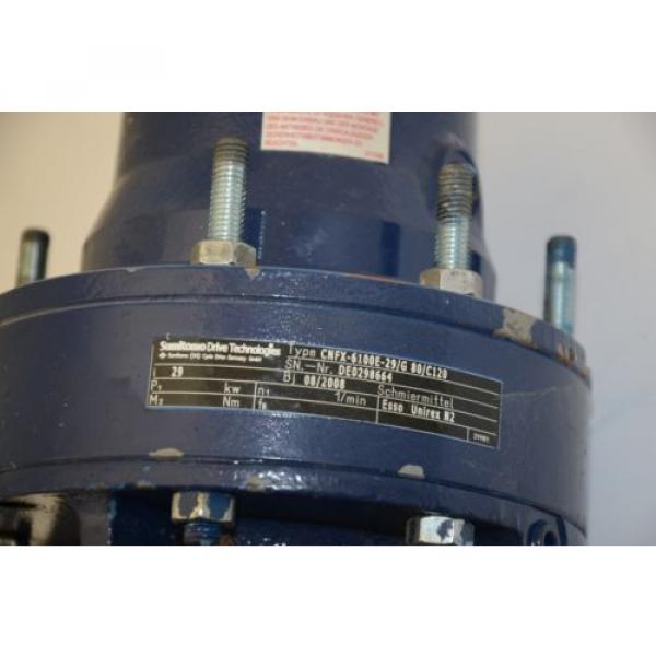 WATT Drive WAC81K4 Gear Motor, 230/400VAC w/ Sumitomo CNFX 29:1 Gearhead #5 image