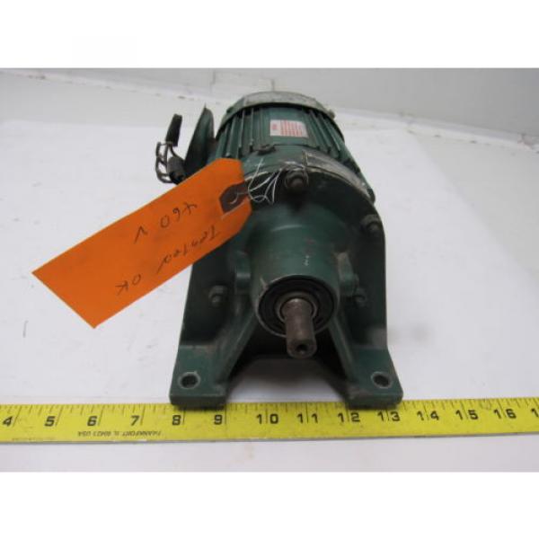 Sumitomo SM-Cyclo CNHM024075YA21 1/4HP Gear Motor 21:1 Ratio 208-230/460V 3Ph #2 image