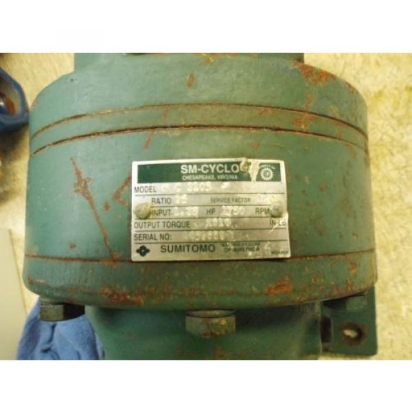 SUMITOMO SM-CYCLO HC3105 GEAR DRIVE, RATIO 35 USED #2 image