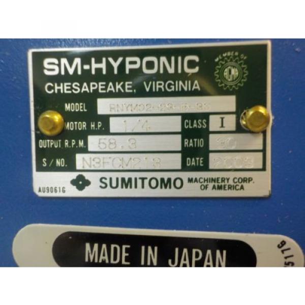 SUMITOMO TO-F/FB-02A Origin MOTOR W/GEAR HEAD #2 image