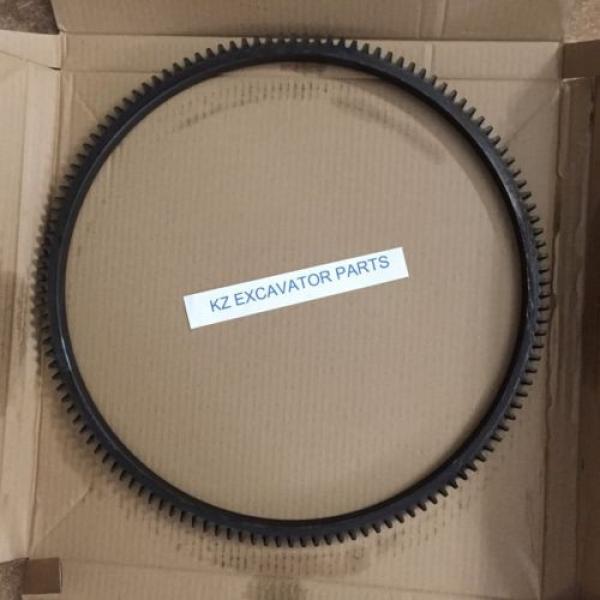 4BD1 FLY WHEEL ASSY ,FLY GEAR RING FITS HITACHI EX120 EX100 SUMITOMO SH100 SH120 #1 image