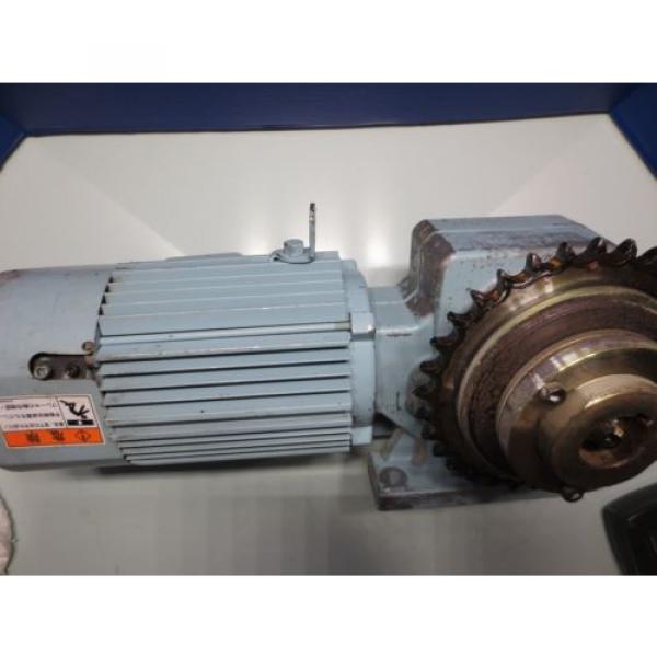 MITSUBISHI M-V5CN  GEAR MOTOR SUMITOMO HYPONIC DRIVE MODEL RN   TC-F/FB-1B #3 image