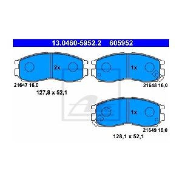 ATE 605952 Bremsbelagsatz, Scheibenbremse  130460-59522  Vorne #1 image