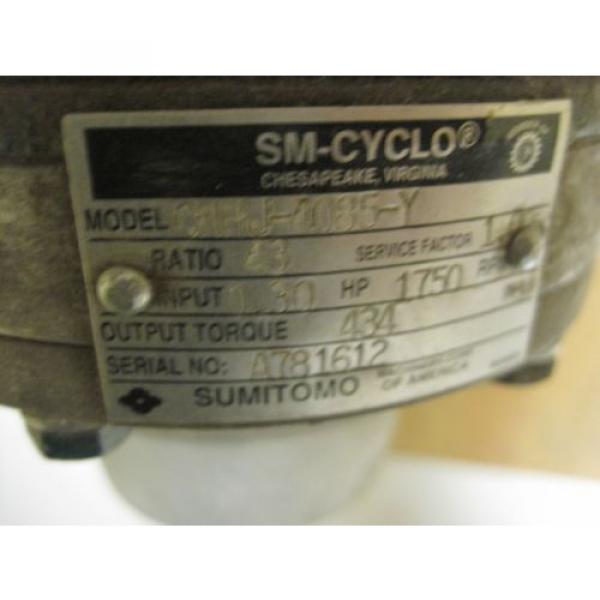 Origin SUMITOMO SM-CYLCO CNHJ-4085-Y REDUCER #5 image