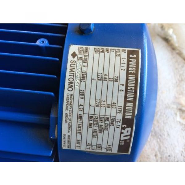 SUMITOMO SM-CYCLO 3 phase induction motor Origin IN BOX TYPE TC-FX #4 image