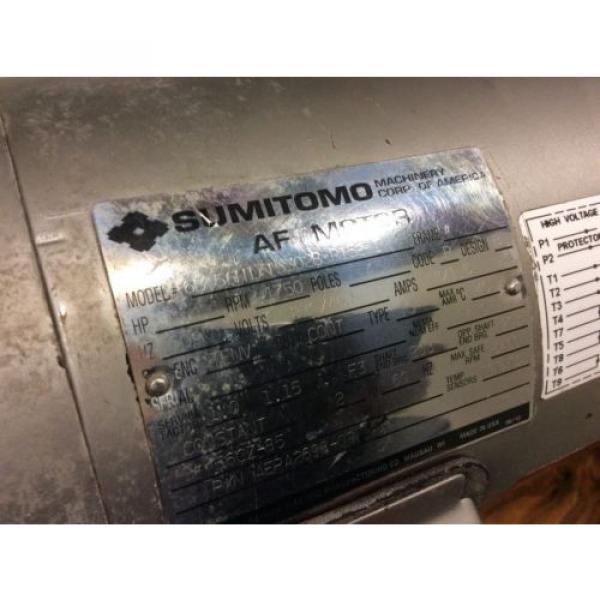 SUMITOMO KHVJM S1-E4175DC-R1 SM-BEVEL BUDDYBOX REDUCER / GEARMOTOR 1902:1 RATIO #9 image