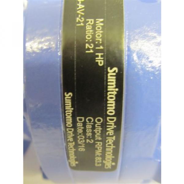 Sumitomo Drive Technologies CNVMS1-6095YB-AV-21, 1 HP, 4 Phase, Motor #2 image