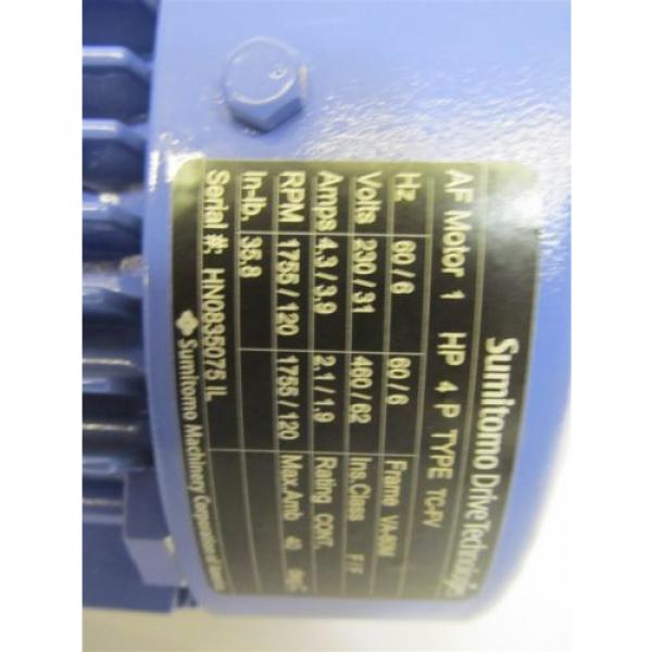 Sumitomo Drive Technologies CNVMS1-6095YB-AV-21, 1 HP, 4 Phase, Motor #4 image