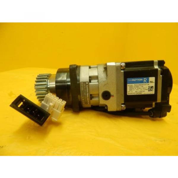 Sanyo Denki R2AA06020FXP77M AC Servo Motor Sumitomo ANFX-P110F-2RL3-9 Used #2 image