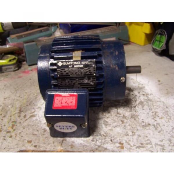 Origin MARATHON SUMITOMO 1/2 HP ELECTRIC MOTOR 460 VAC 1750 RPM 143TC FRAME 3 Ø #4 image