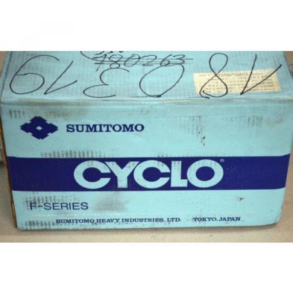 SUMITOMO FINE CYCLO FAS65-1/119 NEU OVP Präzisionsgetriebe #1 image