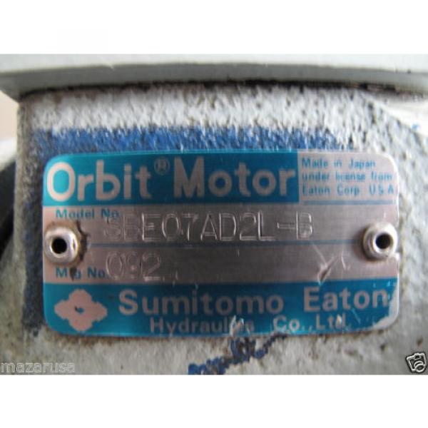 SUMITOMO SBE07AD2L-B HYDRAULIC ORBIT MOTOR #6 image