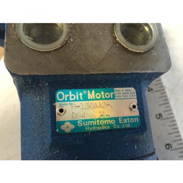 Origin OLD SUMITOMO/EATON H-130AA2-J ORBIT SEHYOO MOTOR HYDRAULIC MOTOR,BOXZC #2 image