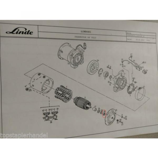 Needle Roller Bearings Warehouse Traction Motor 42x30 Linde No. 009248270 Type #3 image