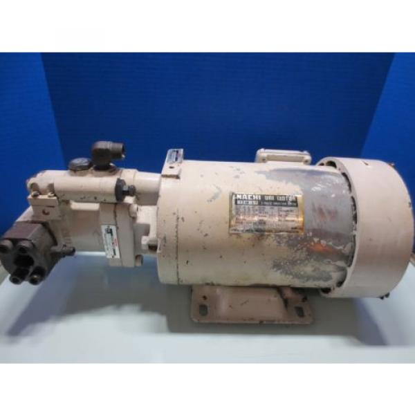 NACHI HYDRAULIC MOTOR PUMP LTIS90-NR PVS-1B-22N1-U-11 UPV-1A-22N1-22AG-4-4412B #1 image