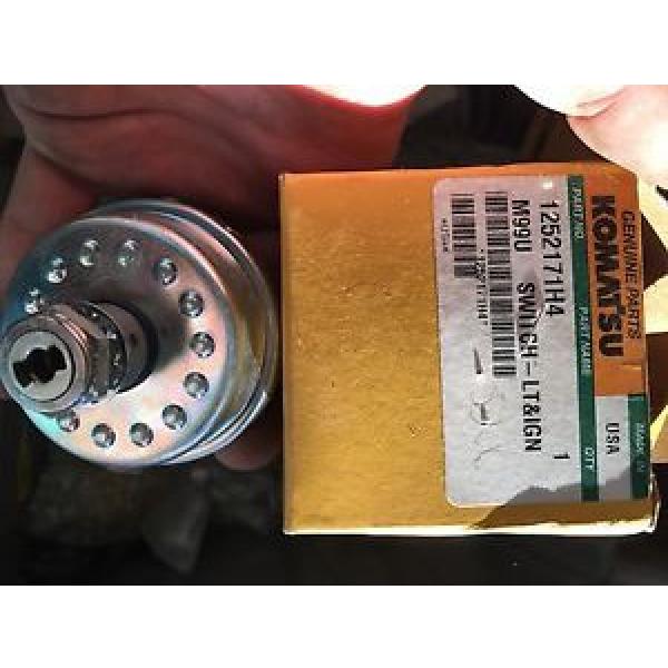 1252171H4 Genuine Komatsu Light Ignition Switch #1 image