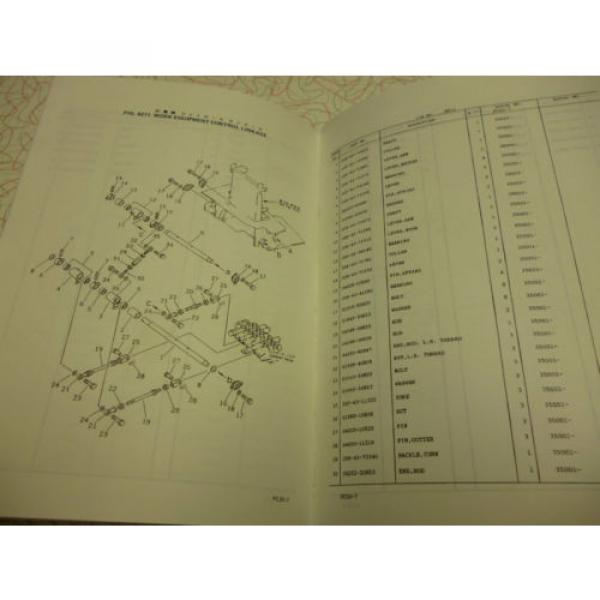 Komatsu PC20-7 EXCAVATOR  PARTS MANUAL #2 image