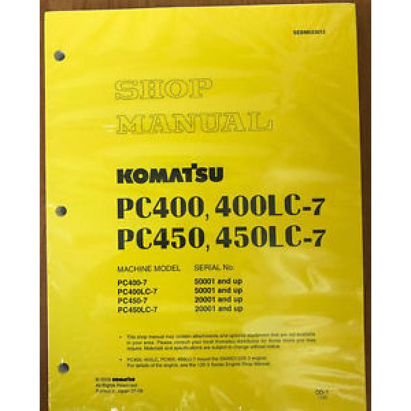 Komatsu Service PC400-7, PC400LC-7, PC450-7/LC-7 Manual #1 image