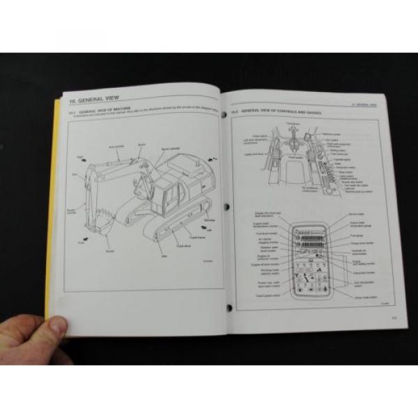 Komatsu excavator operators owner users manual PC300LC-6 PC300HD-6 CEAM3006C1 #3 image