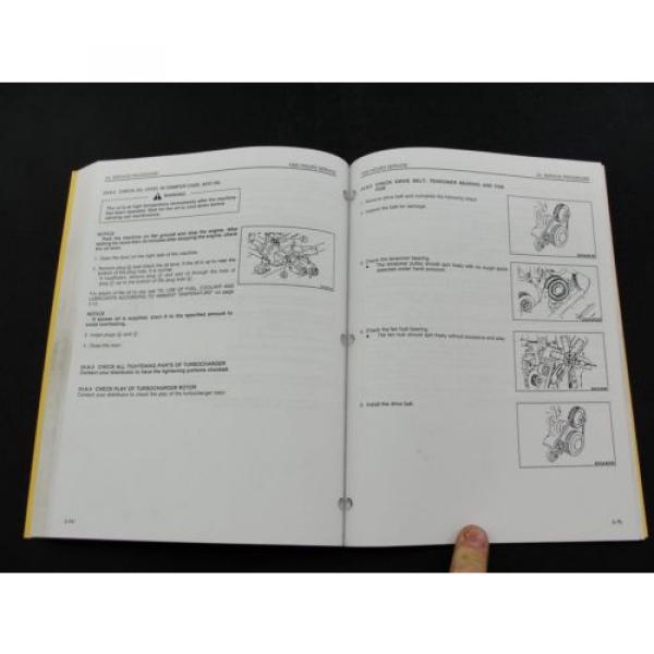 Komatsu excavator operators owner users manual PC300LC-6 PC300HD-6 CEAM3006C1 #5 image