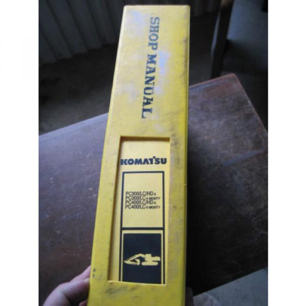 OEM Komatsu PC300 LC-5 PC400 LC-5 SHOP SERVICE REPAIR Manual Book #2 image